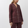 Aruelle - Georgette Pyjamas Burgundy Aruelle - Georgette Pyjamas Burgundy
