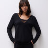 Chantelle - Romance Natbluse Sort