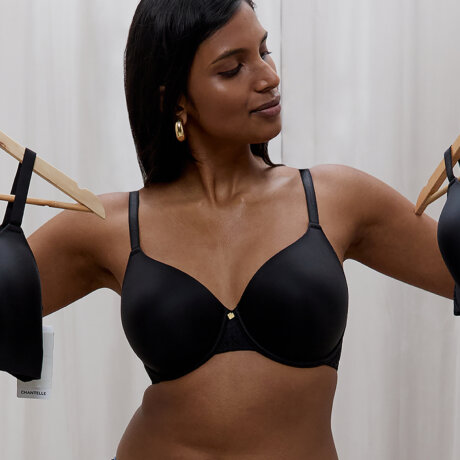 Chantelle - Norah Chic T-shirt BH Sort Chantelle - Norah Chic T-shirt BH Sort