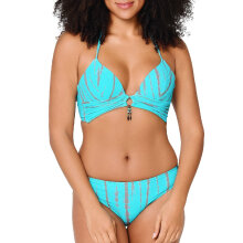 LingaDore - Tye Die Vatteret Triangle Bikini Sæt