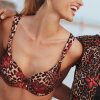 LingaDore - Leo Bikini Top Leopard Flower LingaDore - Leo Bikini Top Leopard Flower