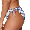 LingaDore - Print Bikini Tai med Snøre Blue White