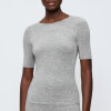 Triumph - Beauty Layers T-shirt Wool Grey Melange
