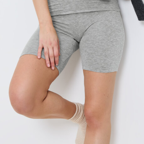Triumph - Beauty Layers Shorts Wool Grey Melange