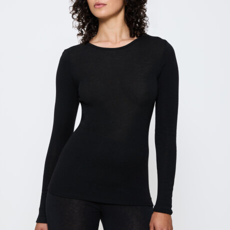 Triumph - Beauty Layers L/Æ T-shirt Wool Sort