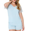 LingaDore - Bambus Pyjamas Sæt Pastel Blue LingaDore - Bambus Pyjamas Sæt Pastel Blue