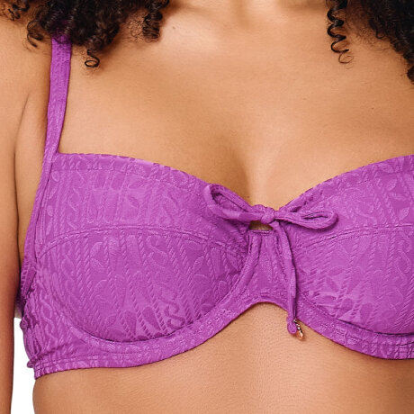 LingaDore - Grape Bikini Top med Bøjle Sparkling LingaDore - Grape Bikini Top med Bøjle Sparkling