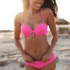 LingaDore - Halterneck Bikini Sæt Hot Pink