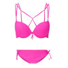 LingaDore - Halterneck Bikini Sæt Hot Pink