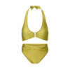 LingaDore - Halterneck Bikini Sæt Moss Green