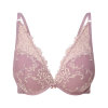 LingaDore - Vatteret Triangle BH med blonde Taupe