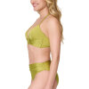 LingaDore - Vatteret Triangle Bikini Sæt Moss LingaDore - Vatteret Triangle Bikini Sæt Moss