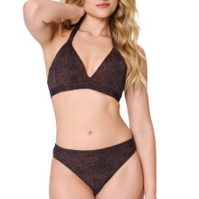 LingaDore - Vatteret Triangle Bikini Sæt Snake print