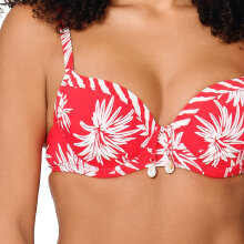 LingaDore - Leaf Bikini Top Leaf Stripe