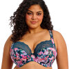 Elomi - Lucie Plunge BH Teal Floral Elomi - Lucie Plunge BH Teal Floral