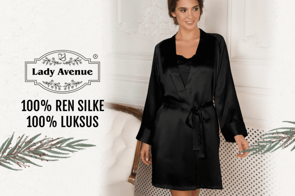 Silkenattøj fra Lady Avenue Silkenattøj fra Lady Avenue