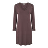 Lady avenue - Bambus Natkjole med l/æ Coffee Bean