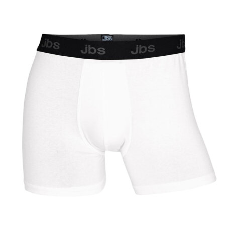 JBS Herre - Bomuld Boxershorts logo Hvid