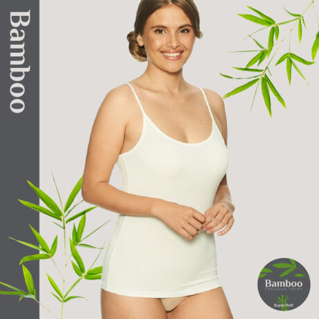 Lady avenue - Bambus Camisole Off-White