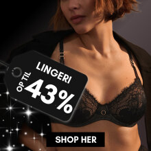 Black Friday - Black week - Spar op til 40% på Lingeri Black Friday - Black week - Spar op til 40% på Lingeri