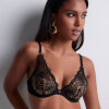 Aubade - Vibes Plunge BH Sort Aubade - Vibes Plunge BH Sort