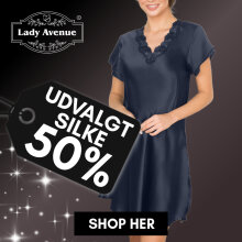 Black Friday - Black week - Spar 50% på Silke fra Lady Avenue - 100% ren silke fra Dansk mærke i høj kvalitet Black Friday - Black week - Spar 50% på Silke fra Lady Avenue - 100% ren silke fra Dansk mærke i høj kvalitet