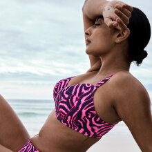 Primadonna - Malabo Fullcup Bikini Hot Pink Zebra