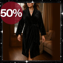 Balzaa - Cuddle Me Robe Black