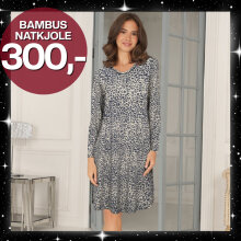 Lady avenue - Bambus Natkjole Leo Print Lady avenue - Bambus Natkjole Leo Print
