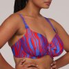 Primadonna - Skudai Hjerteformet Bikini Wild Stripes