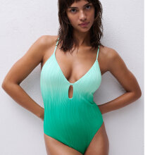 Chantelle - Swim One Plunge Badedragt Lagoon