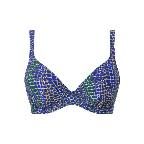 Femilet Swim - Taula Formstøbt Bikini Blue Snake