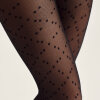 Hype The Detail - Diamond Tights 25 denier Sort