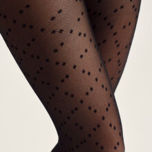 Hype The Detail - Diamond Tights 25 denier Sort