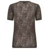 Hype The Detail - Slim Lace T-shirt Brown