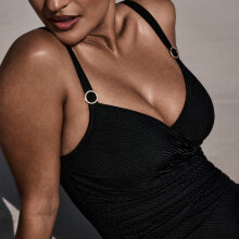 Primadonna - Delray Badedragt med bøjle Sort