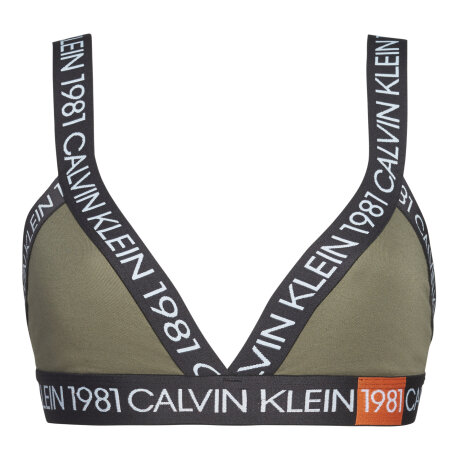 Calvin Klein - 1981 Bold Triangle Top Army Dust