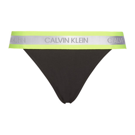 Calvin Klein - Hazard Cotton High Cut Tanga Sort