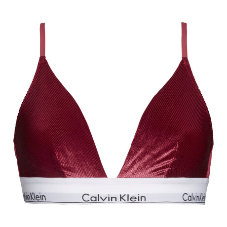 Calvin Klein - Modern Cotton Velvet Top Raspberry