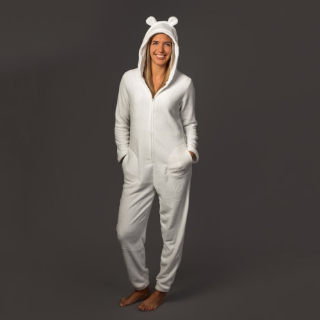 Decoy - Jumpsuit med Øre Ivory Decoy - Jumpsuit med Øre Ivory