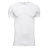 JBS of Denmark Herre - Øko Bomuld T-shirt O-Neck Hvid