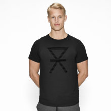 JBS of Denmark Herre - T-shirt med Print Sort