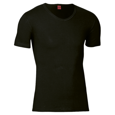 JBS Herre - Bomuld T-shirt V-neck Sort