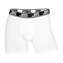 JBS Herre - Bomuld Boxershorts logo Hvid