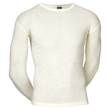 JBS Herre - Merino Uld langærmet T-shirt Hvid