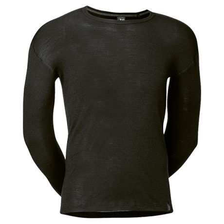 JBS Herre - Merino Uld L/æ T-shirt Sort