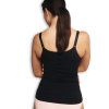 Carriwell - Seamless Amme Top med Shapewear Sort