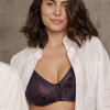 Silvana - Naturana - Minimizer BH uden bøjle Aubergine